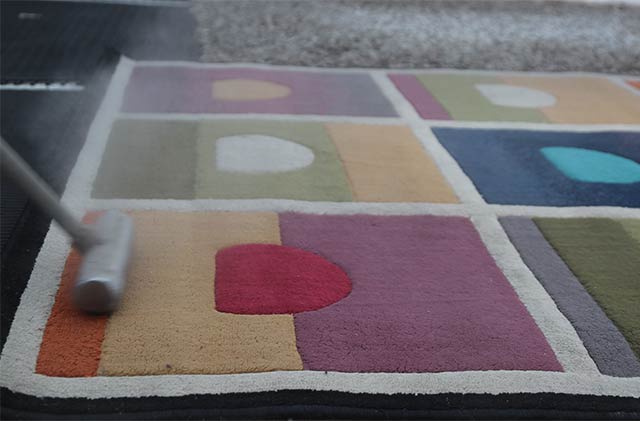 Quality tools and expert procedures assure professional results for every area rug cleaning